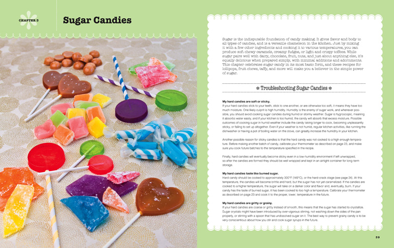 The Sweet Book of Candy Making by Elizabeth LaBau