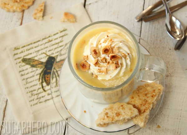 Hazelnut White Hot Chocolate
