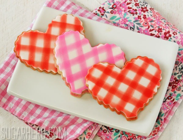 Brown Butter Heart Cookies | SugarHero.com