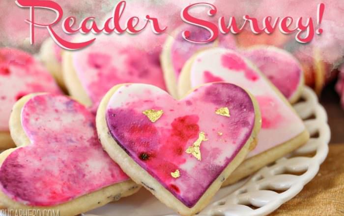 2017 Reader Survey | SugarHero.com