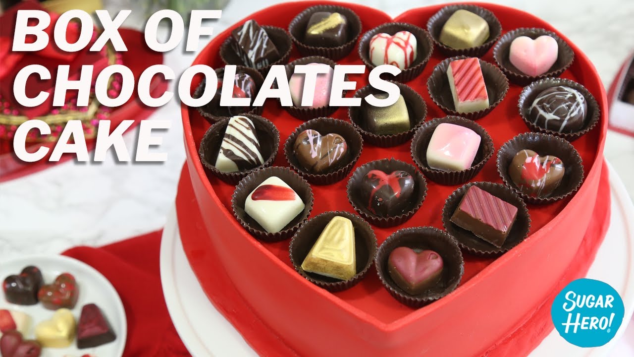 Box of Chocolates Cake