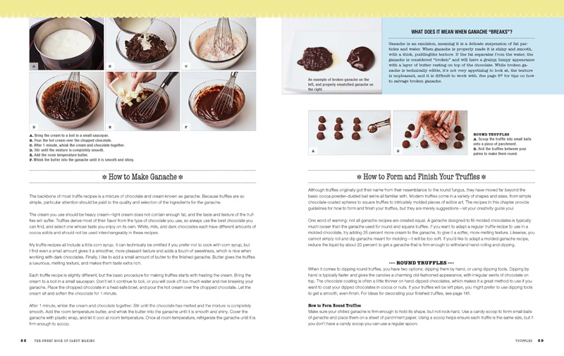 How to Make Ganache from The Sweet Book of Candy Making