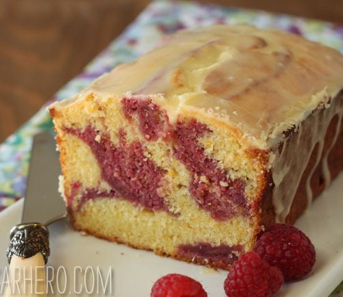 Passion Fruit Raspberry Pound Cake Sugarhero