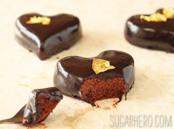 Salted Caramel Chocolate Mousse Hearts Sugarhero