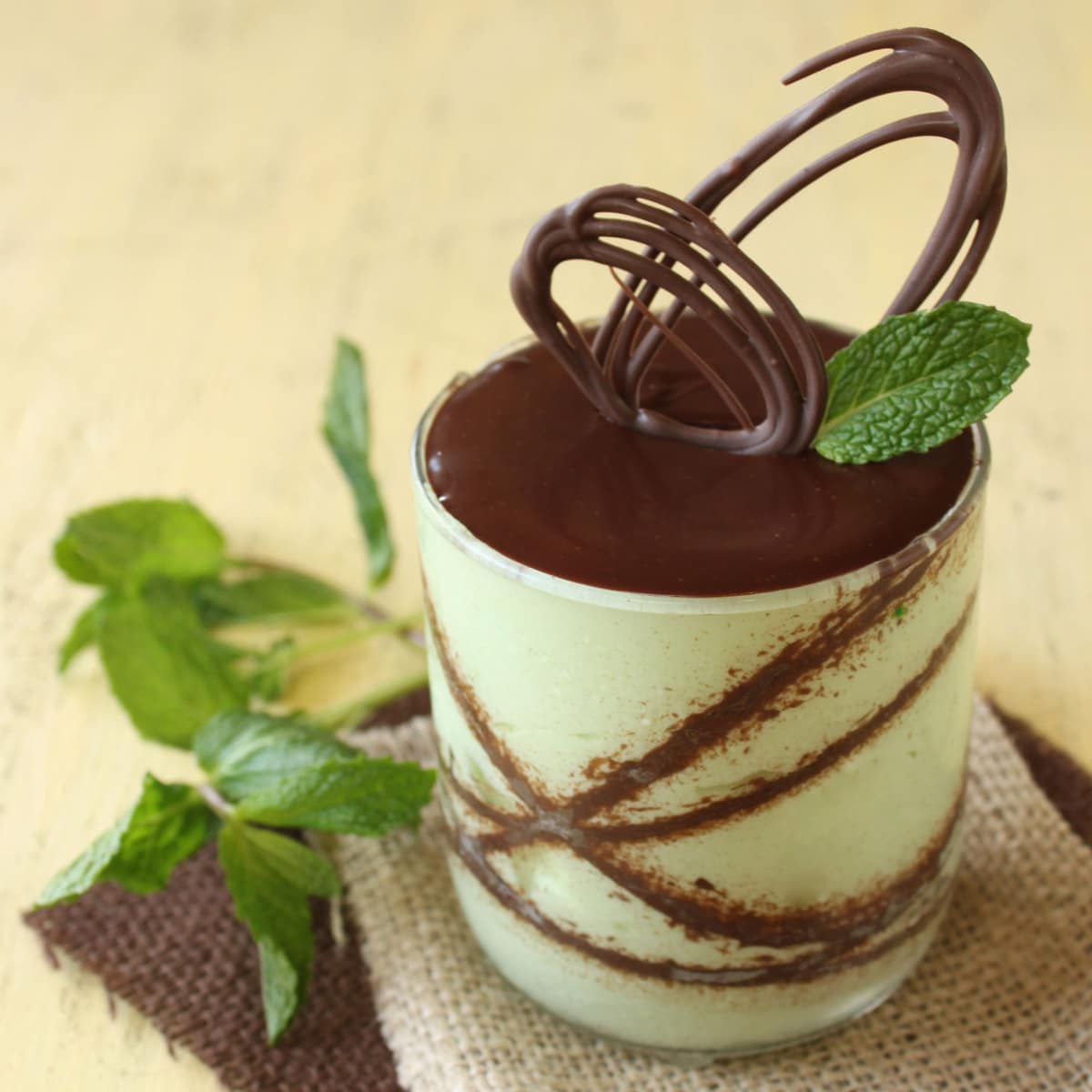 Fresh Mint Semifreddo - SugarHero