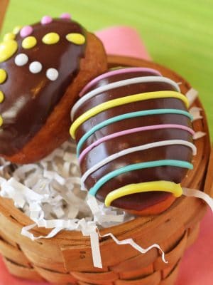 Easter Egg Doughnuts | From SugarHero.com