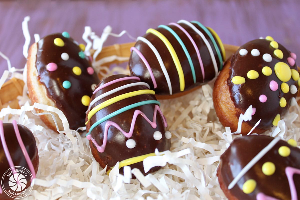 Easter Egg Doughnuts SugarHero