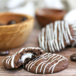 Junior Mint Cookies | From SugarHero.com