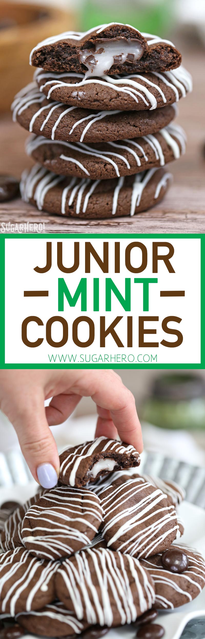 Junior Mint Cookies SugarHero