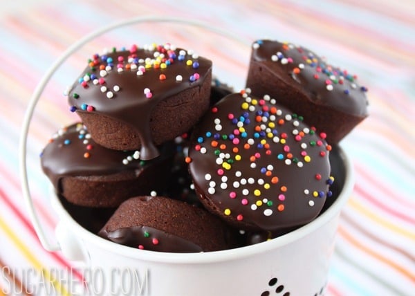 Brownie Lava Bites | SugarHero.com lava-brownies-3