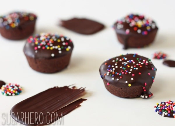 Brownie Lava Bites | SugarHero.com lava-brownies-4