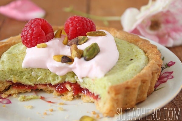 Pistachio Rose Tarts | SugarHero.com pistachio-rose-tarts-3