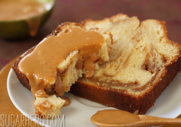 Dulce de Leche Swirl Pound Cake | SugarHero.com dulce-de-leche-swirl-poundcake-3