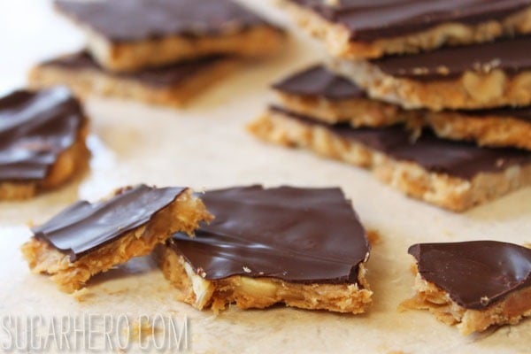 Spicy Peanut Butter Toffee | SugarHero.com spicy-peanut-butter-toffee-3