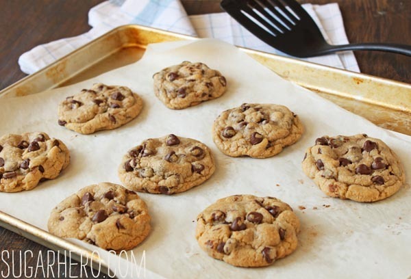 Truffle-Stuffed Chocolate Chip Cookies | SugarHero.com truffle-stuffed-cookie-2