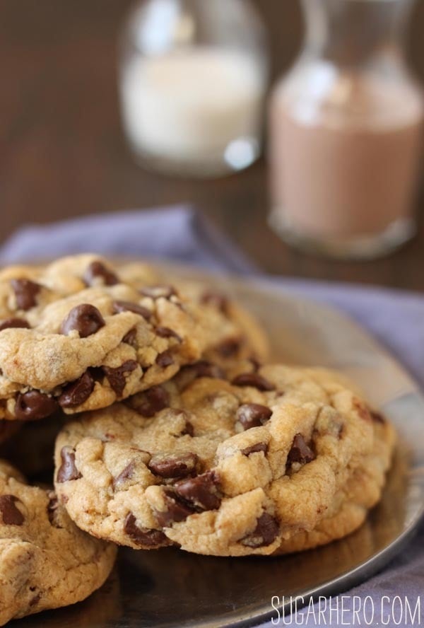 Truffle-Stuffed Chocolate Chip Cookies | SugarHero.com truffle-stuffed-cookie-3