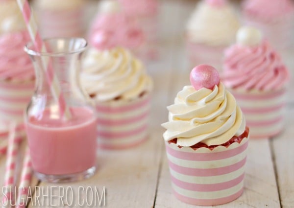 Strawberry Cupcakes | SugarHero.com