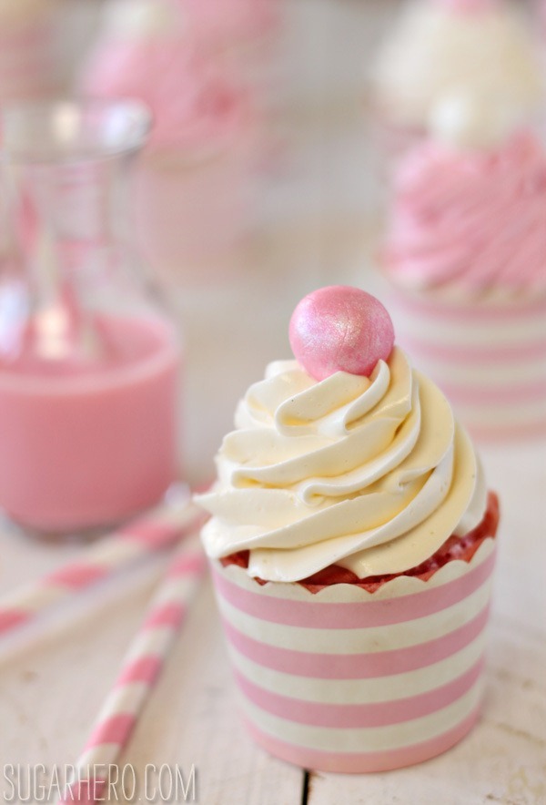 Strawberry Cupcakes | SugarHero.com