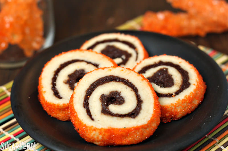 Sugar Cookie Pinwheels | From SugarHero.com