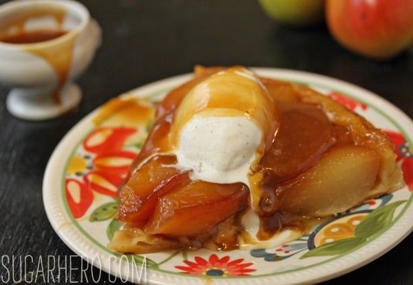 Pear Tarte Tatin | SugarHero.com Pear Tarte Tatin Recipe