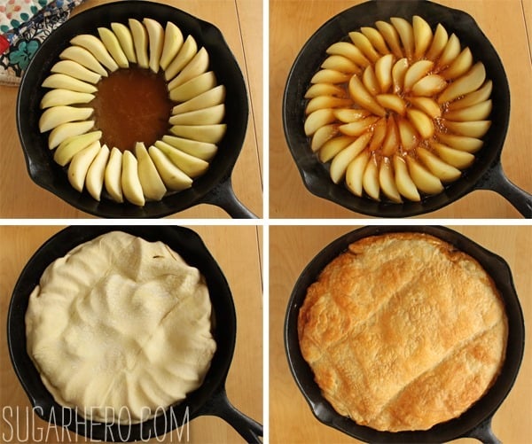 Pear Tarte Tatin | SugarHero.com Pear Tarte Tatin Recipe
