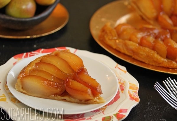 Pear Tarte Tatin | SugarHero.com