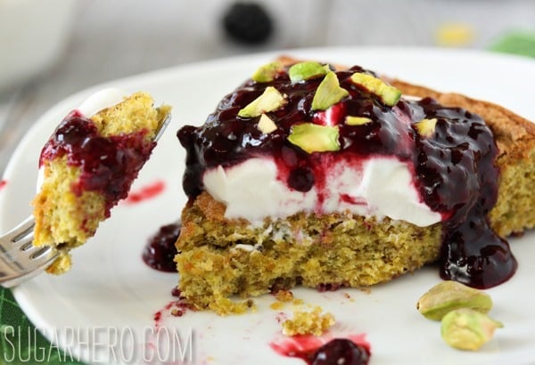 Pistachio Cake Recipe | SugarHero.com pistachio-cake-4