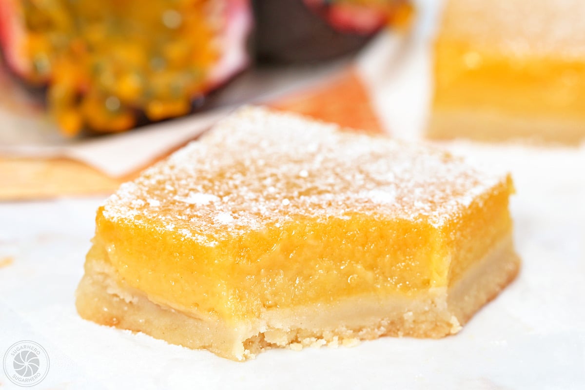 Passion Fruit Bars | SugarHero.com passion-fruit-bars-4