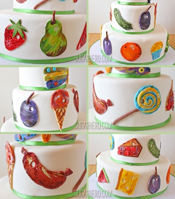 Very Hungry Caterpillar Cake | SugarHero.com