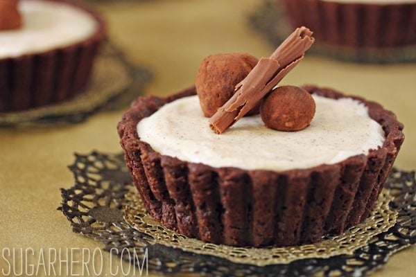 Cinnamon Mousse Tarts | SugarHero.com Cinnamon Mousse Tarts | SugarHero.com