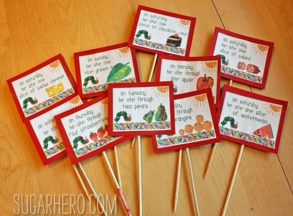Very Hungry Caterpillar Party Ideas | SugarHero.com Very Hungry Caterpillar Party Ideas | SugarHero.com