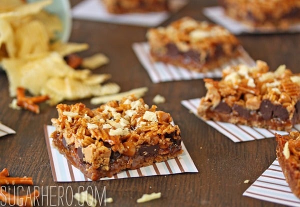 Dude Food Magic Bars | SugarHero.com