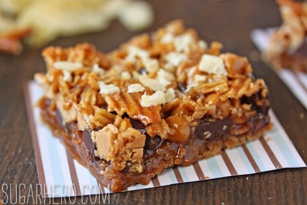 Dude Food Magic Bars | SugarHero.com