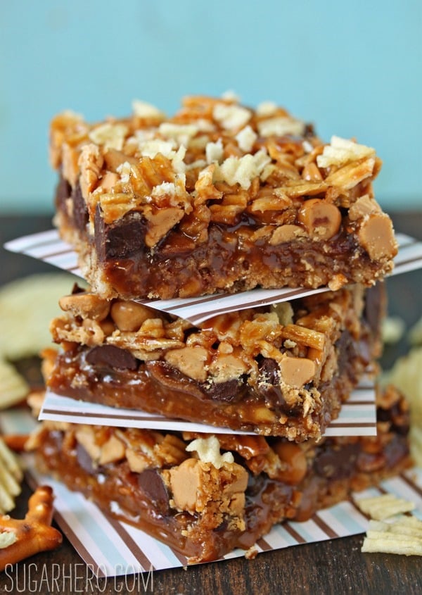 Dude Food Magic Bars | SugarHero.com