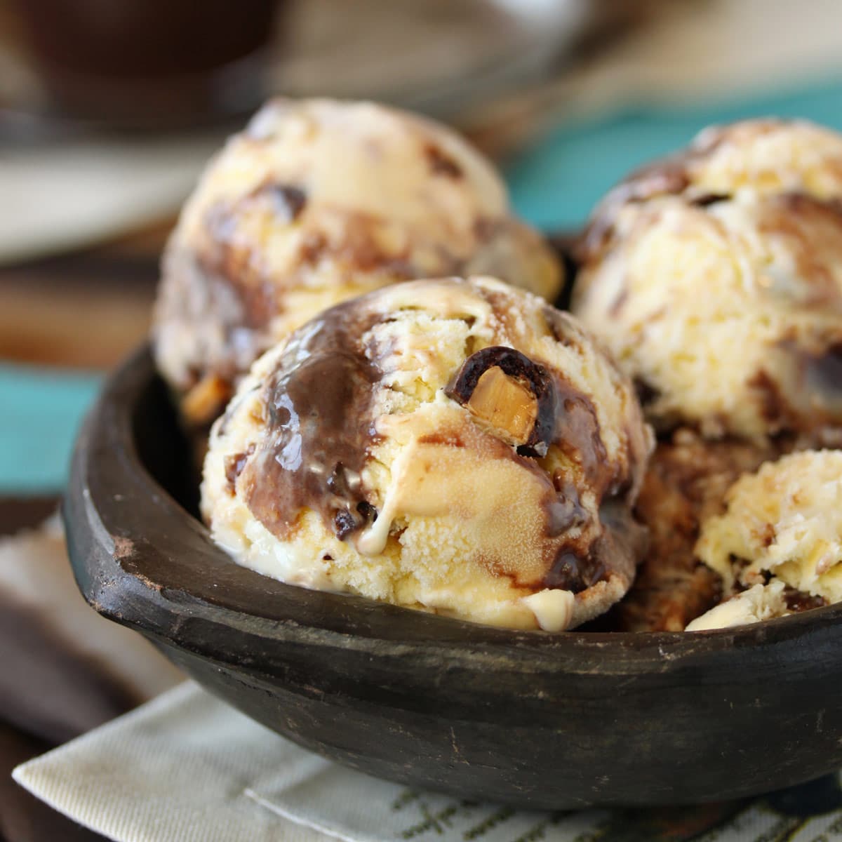 Almond Coconut Fudge Ripple Ice Cream SugarHero