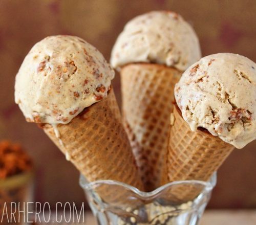 Cinnamon Crunch Ice Cream Sugarhero