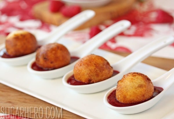 Deep-Fried Cheesecake | SugarHero.com Deep-Fried Cheesecake | SugarHero.com