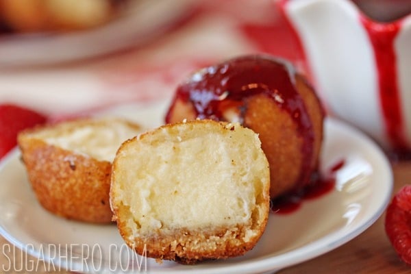 Deep-Fried Cheesecake | SugarHero.com