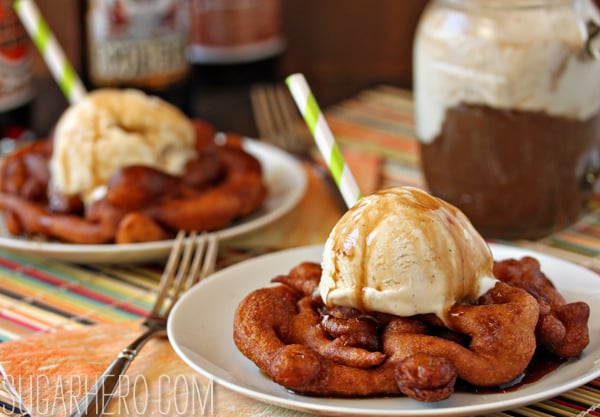 Deep Fried Root Beer Floats | SugarHero.com Deep Fried Root Beer Floats | SugarHero.com