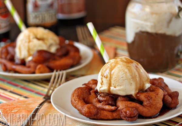 Deep Fried Root Beer Floats | SugarHero.com