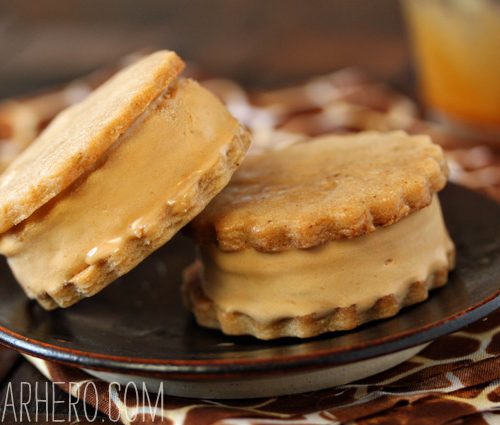 Salted Caramel Ice Cream Sandwiches Sugarhero