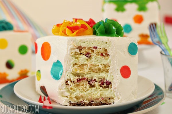 Birthday Present Mini Cakes | SugarHero.com