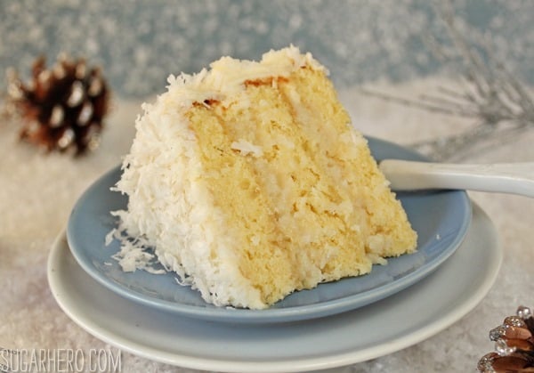 Coconut Layer Cake | SugarHero.com