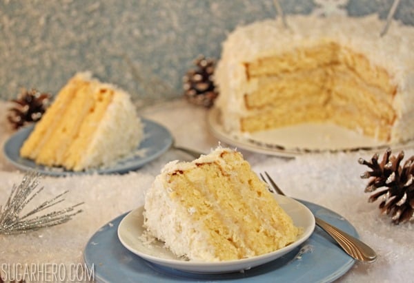 Coconut Layer Cake | SugarHero.com