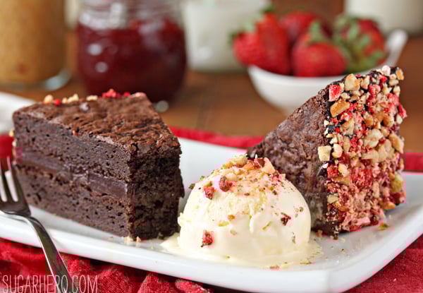Peanut Butter and Jelly Brownie Sandwiches | SugarHero.com Peanut Butter and Jelly Brownie Sandwiches | SugarHero.com