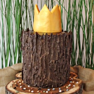 Close up of the Where the Wild Things Are Birthday Cake.