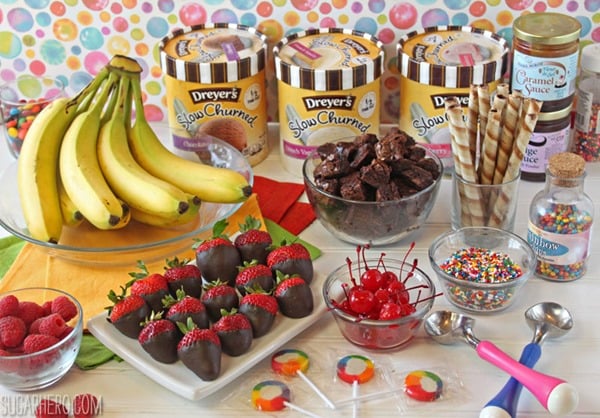 The Ultimate Banana Split | From SugarHero.com