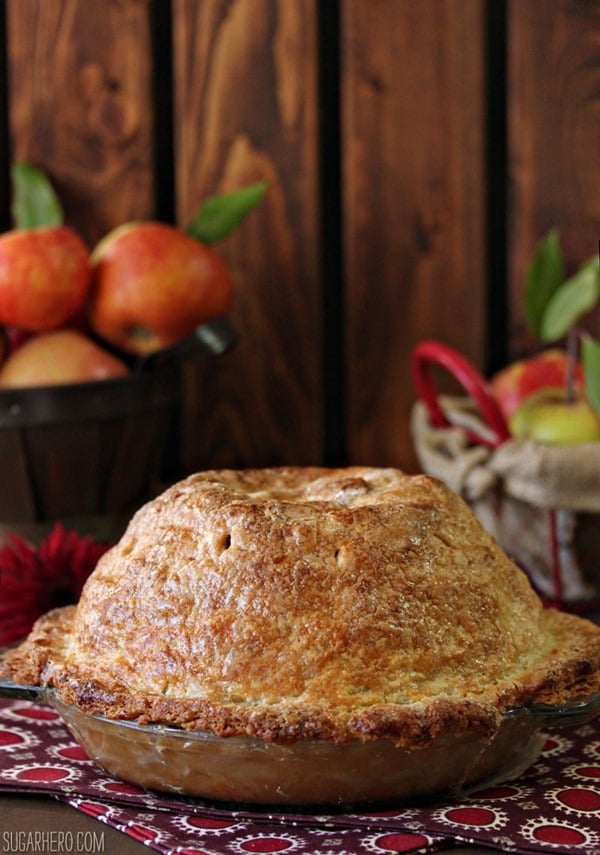 Mile High Apple Pie | From SugarHero.com Mile High Apple Pie | From SugarHero.com