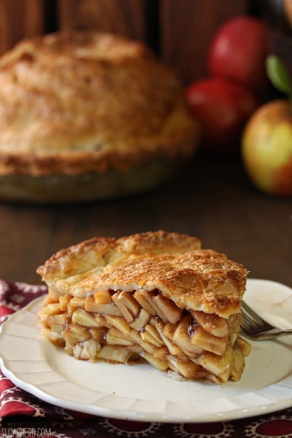 Mile High Apple Pie | From SugarHero.com Mile High Apple Pie | From SugarHero.com