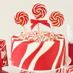 Candy Cane Chocolate Cake
